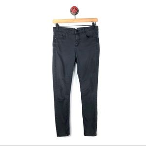 Topshop Moto 28 jeans Leigh skinny leg gray wash